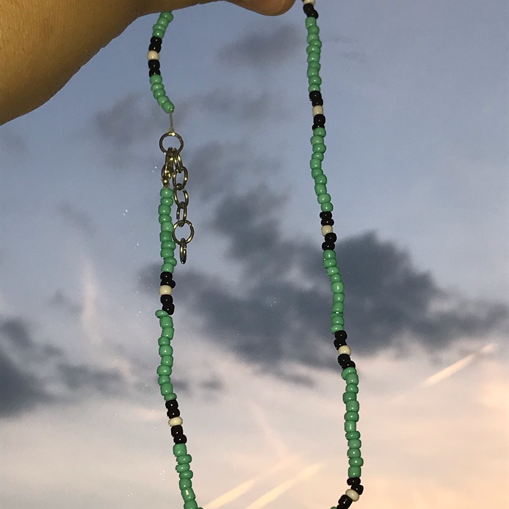Glass Seed Bead Necklace